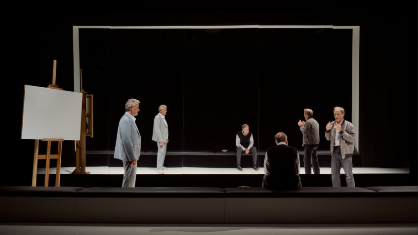 Théâtre : L&rsquo;amitié sur le fil du tableau
