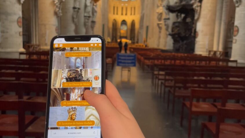 Quand la cathédrale de Bruxelles vous propose des visites 2.0