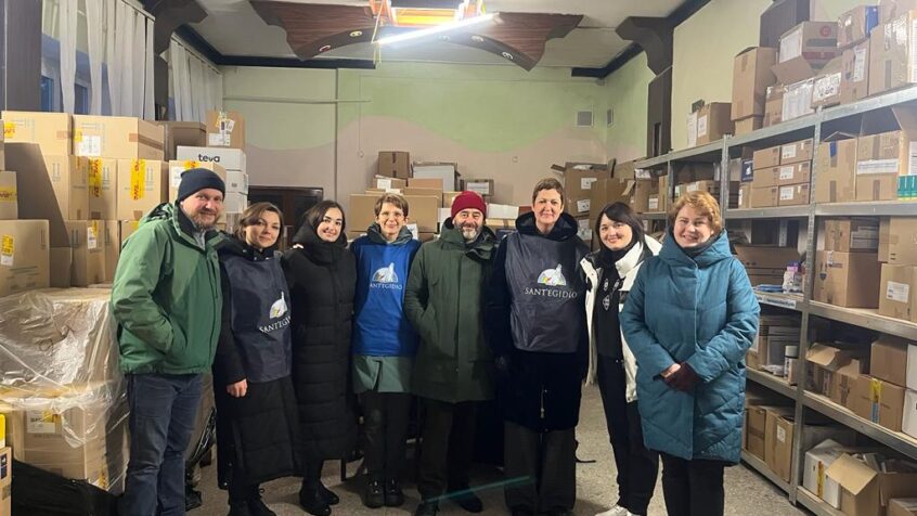 Sant&rsquo;Egidio Belgique est parti en mission humanitaire en Ukraine