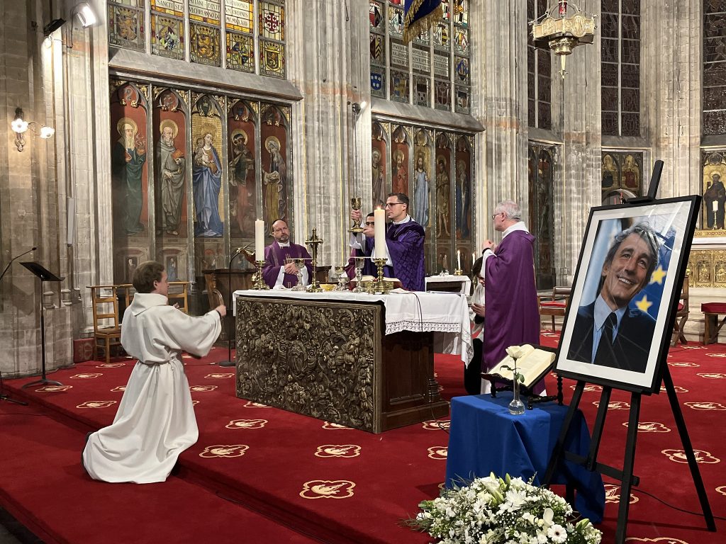 Holy Mass to David Sassoli