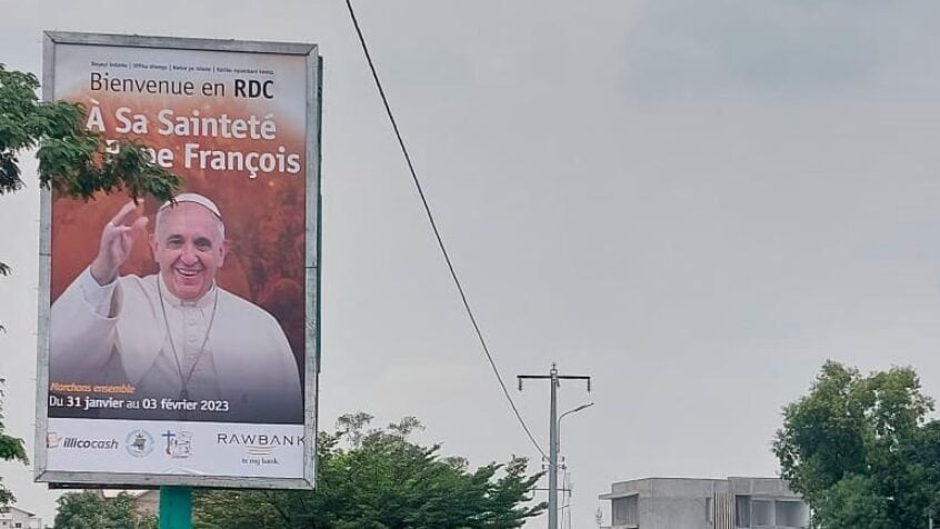 Visite du pape en RDC et Sud-Soudan: A Kinshasa, l’Eglise et l’Etat mettent les bouchées doubles