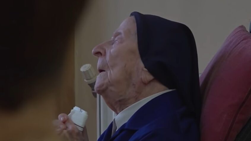 Sœur André, âgée de 118 ans, a fini son exil sur Terre