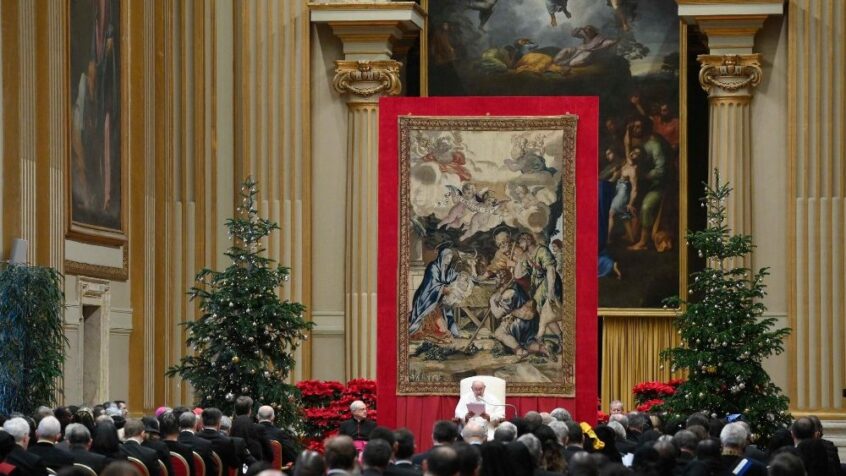 Vœux aux ambassadeurs: le Pape appelle à tisser la paix en vérité et liberté