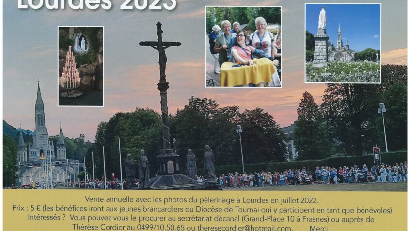 Des calendriers au profit des jeunes brancardiers et hospitaliers