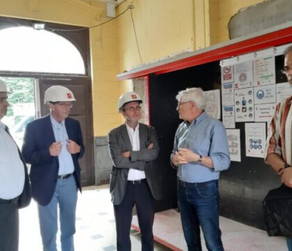 Visite du chantier de Rafaël par le Bourgmestre d&rsquo;Anderlecht