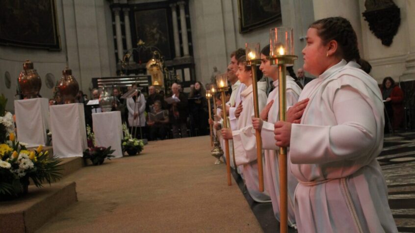 Dans une semaine les acolytes de tous les diocèses se rassemblent à Maredsous