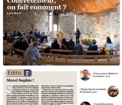 Sommaire du journal Dimanche n°19 du 14 mai 2023