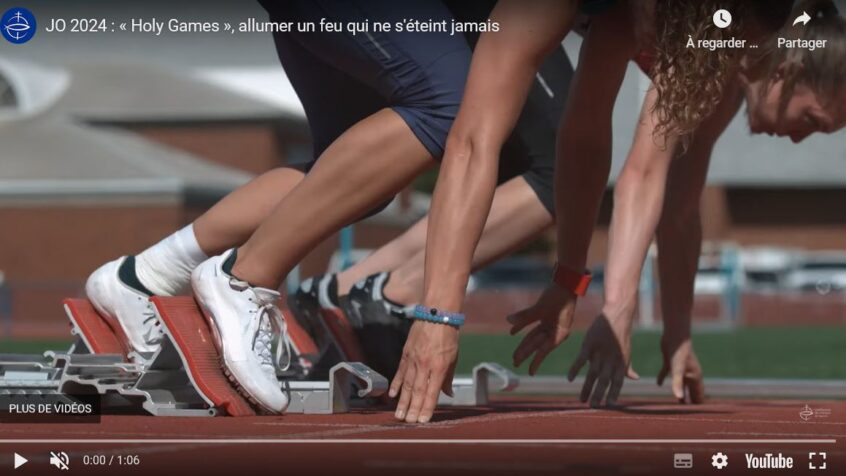 L’Evangile, c&rsquo;est sport ! L&rsquo;Eglise catholique dans les starting blocks pour les J.O. de 2024