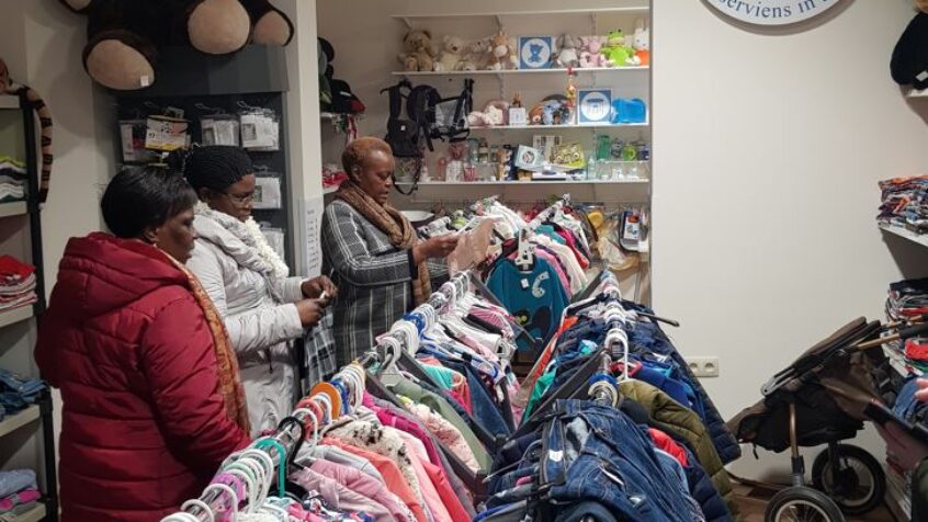 Ouverture d&rsquo;une boutique « Aux fringues de M. Vincent »