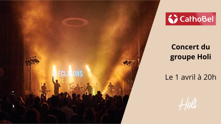 Concours : Gagnez 3X2 places pour le concert avec le groupe Holi à l&rsquo;église Saint-Jean Berchmans (Clôturé)