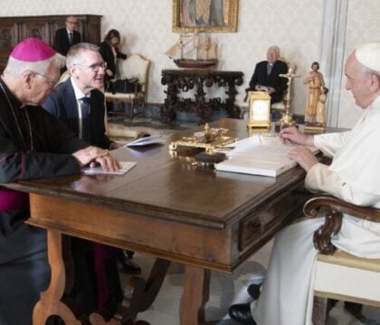 Dans les coulisses de l&rsquo;entretien Tertio/ Dimanche avec le pape François