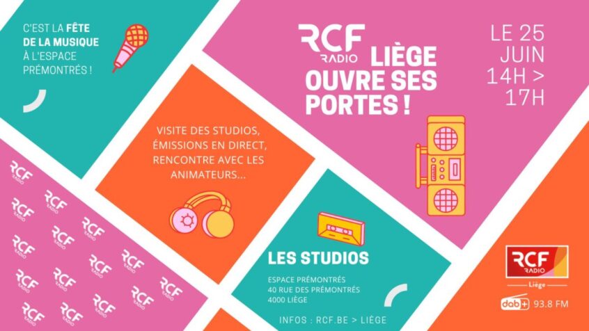 RCF Liège célèbre la Fête de la musique par des portes ouvertes