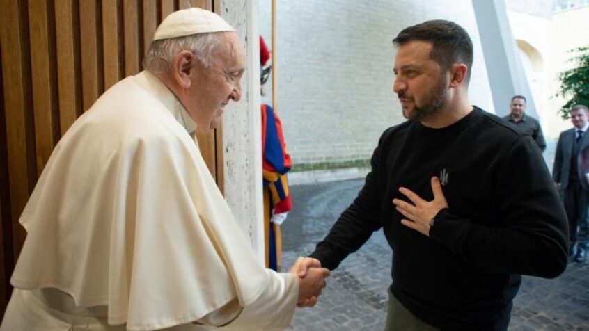 Le pape François a rencontré le président ukrainien