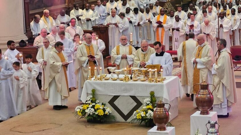 Namur : la messe chrismale rassemble plus de 800 personnes