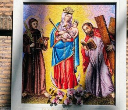 Mai avec Marie: l&rsquo;art et la foi dans les jardins du Vatican