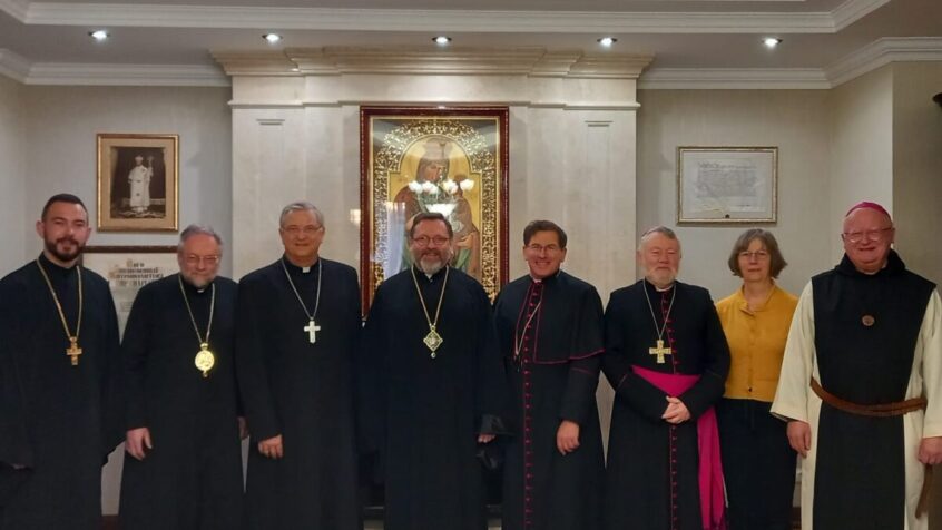 Quatre évêques belges sont en Ukraine!
