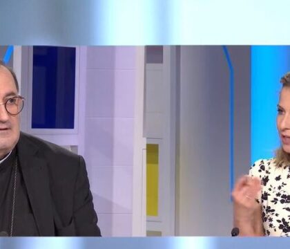 Mgr Harpigny était l&rsquo;invité sur le plateau du 13h de NoTélé