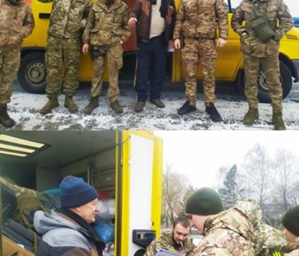 Petite histoire d’une camionnette jaune : de la Belgique vers l&rsquo;Ukraine