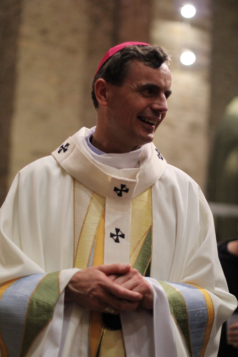 messe accueil Mgr Luc Terlinden