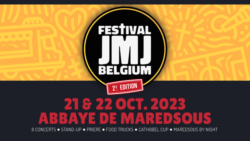 1400 jeunes attendus à Maredsous pour la 2ème édition du &lsquo;Festival JMJ Belgium&rsquo; !
