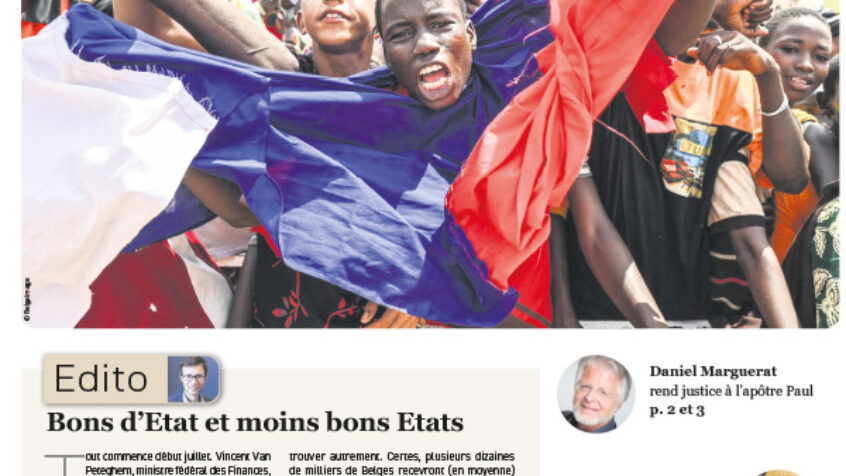 Sommaire du journal Dimanche n°31 du 10 septembre 2023