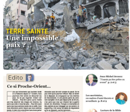 Sommaire du journal Dimanche n°37 du 22 octobre 2023
