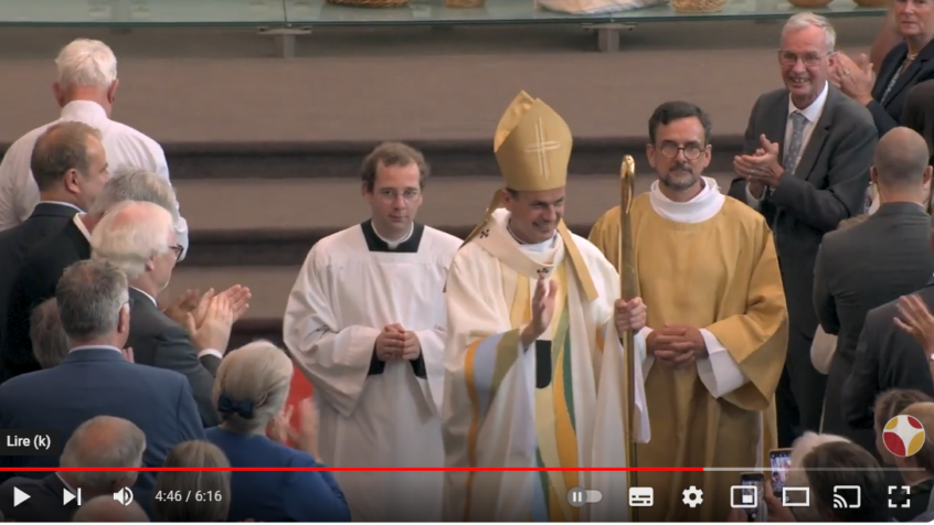 Le meilleur de l&rsquo;ordination épiscopale de Mgr Terlinden en vidéo