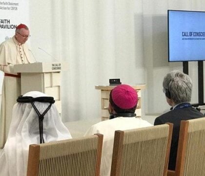 François à la COP 28: « Je suis avec vous parce que l’heure est grave ».