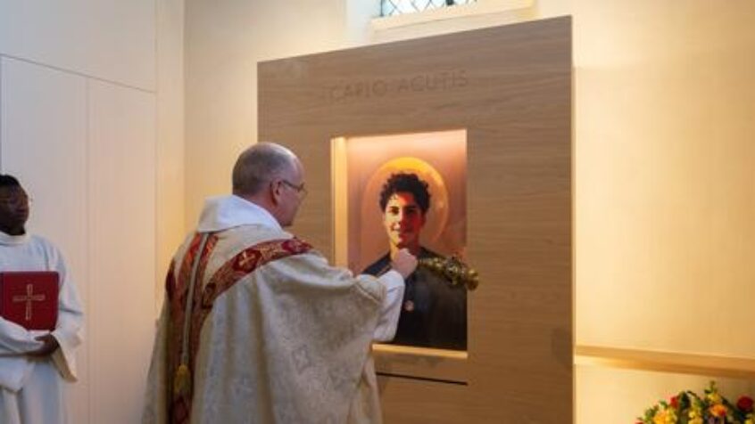 Salzinnes: Une chapelle contemporaine pour prier un saint d’aujourd’hui, Carlo Acutis