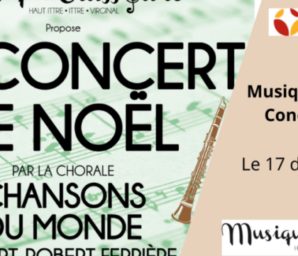 Concours : Gagnez 5&#215;2 places pour le concert de Noël de Musique Class&#8217;Ittre (Clôturé)