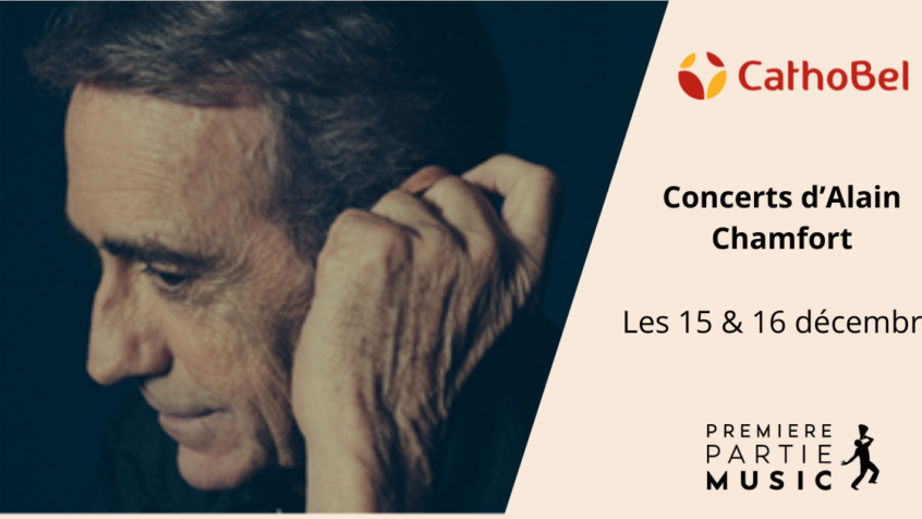 Concours : Gagnez 3×2 places pour les concerts d&rsquo;Alain Chamfort (Clôturé)