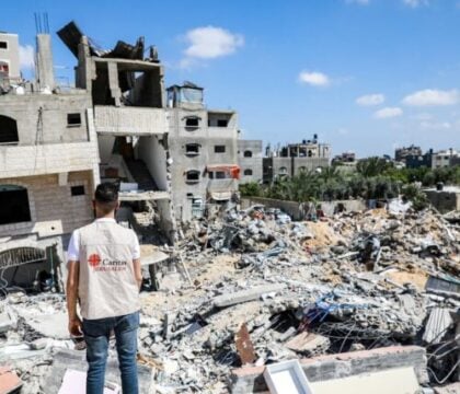 Conflit Israël/Palestine : la famille Caritas en deuil