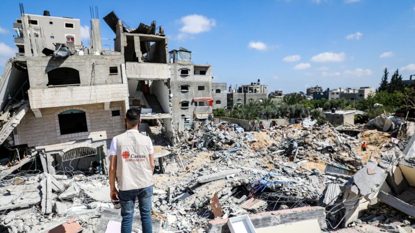Conflit Israël/Palestine : la famille Caritas en deuil