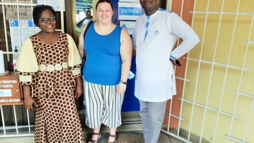 Rencontre avec Griet Van de Voorde, partie soutenir l&rsquo;éducation des enfants handicapés en Afrique
