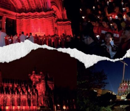 Pourquoi certaines églises s&rsquo;habillent de rouge cette semaine ?