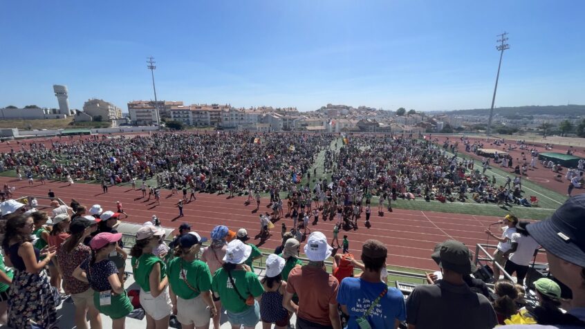 JMJ 2023 : Un stade plein à craquer pour la catéchèse des Belges [Vidéo]
