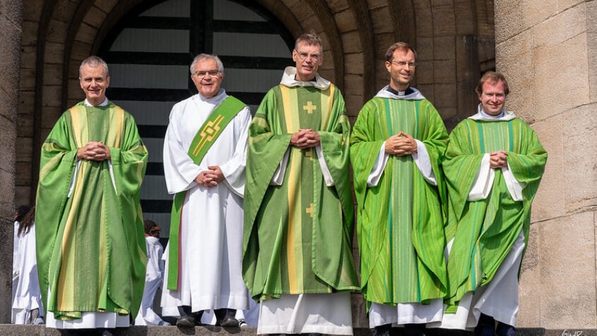 Rentrée officielle pour les nouveaux prêtres de la basilique de Koekelberg