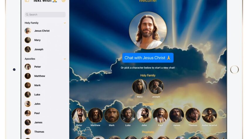 Testé pour vous: Une conversation par textos avec Jésus