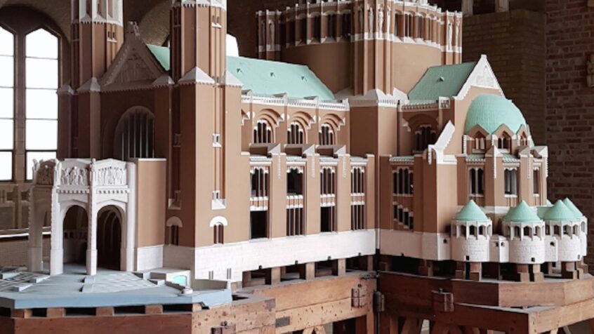 Maquette de la basilique de Koekelberg: appel aux donateurs pour une restauration !