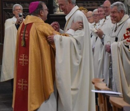 Mgr Harpigny devient Grand Prieur de l’ordre du Saint-Sépulcre