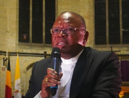 Conférence du cardinal Ambongo : « L&rsquo;Eglise au Congo a choisi le camp du peuple »