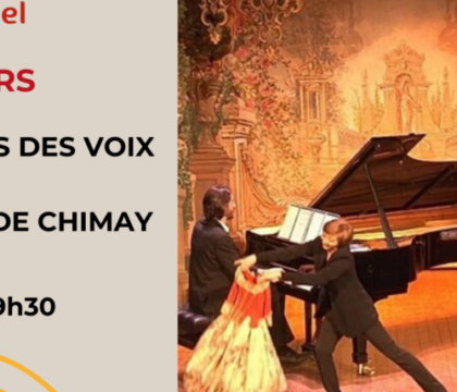 Concours : Gagnez 5&#215;2 places pour le Printemps des Voix au Château de Chimay (Clôturé)