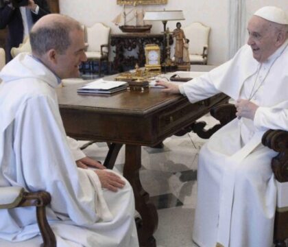 Première rencontre entre le pape François et frère Matthew depuis sa désignation à la tête de Taizé