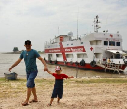 Nous avons passé quatre jours sur le bateau Pape François, en Amazonie