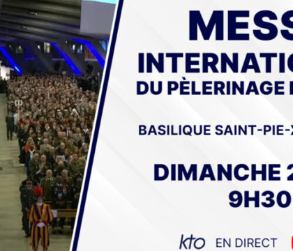 Cette semaine sur KTO : Pèlerinage militaire international à Lourdes