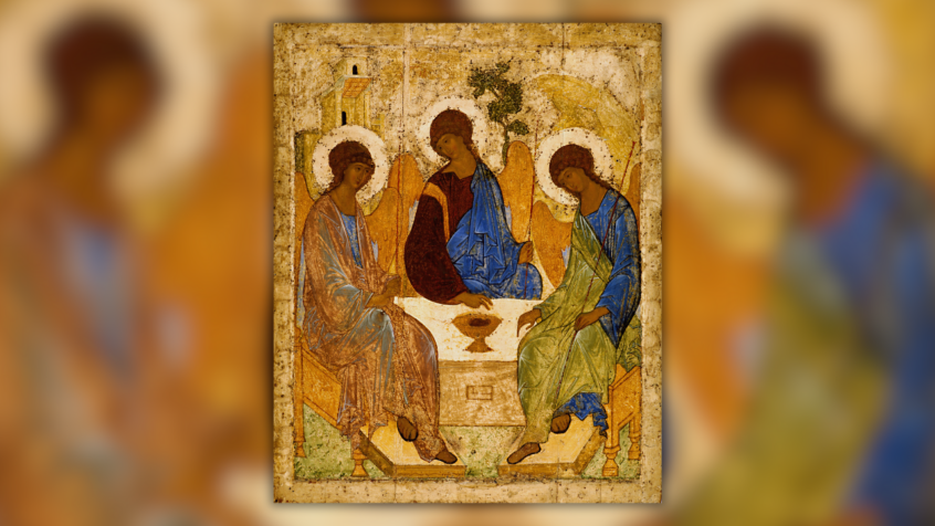 Retrouvez le commentaire de l&rsquo;évangile de la Solennité de la Sainte-Trinité par le frère Philippe Henne : « Nous ne sommes pas sur terre par hasard »