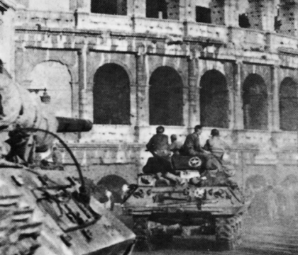 Le pape commémore la fin de l&rsquo;occupation nazie de Rome