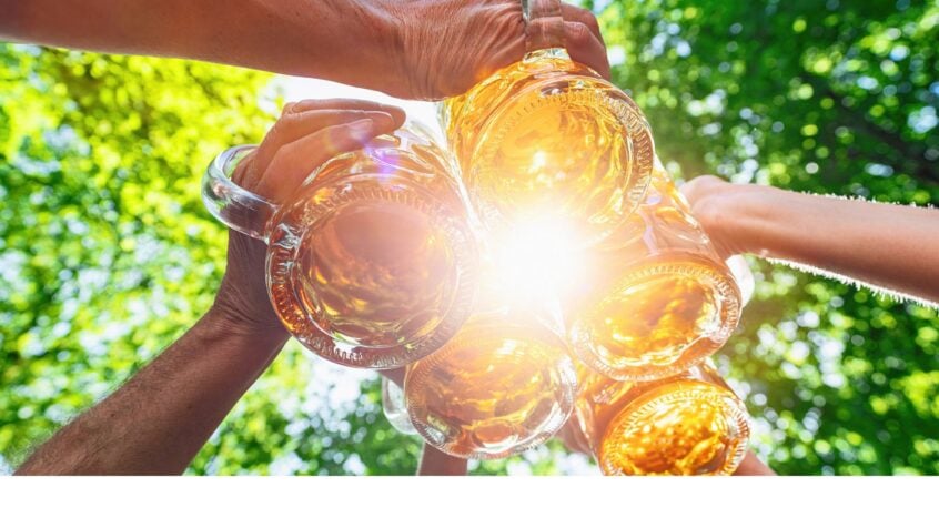 Une bière Saint Médard à Jodoigne