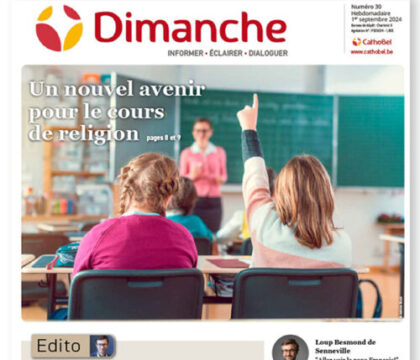 Sommaire du journal Dimanche n°30 du 1er septembre 2024