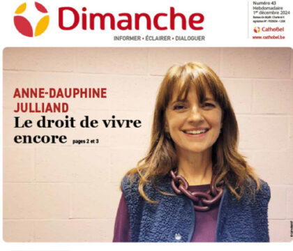 Sommaire du journal Dimanche n°43 du 1er décembre 2024